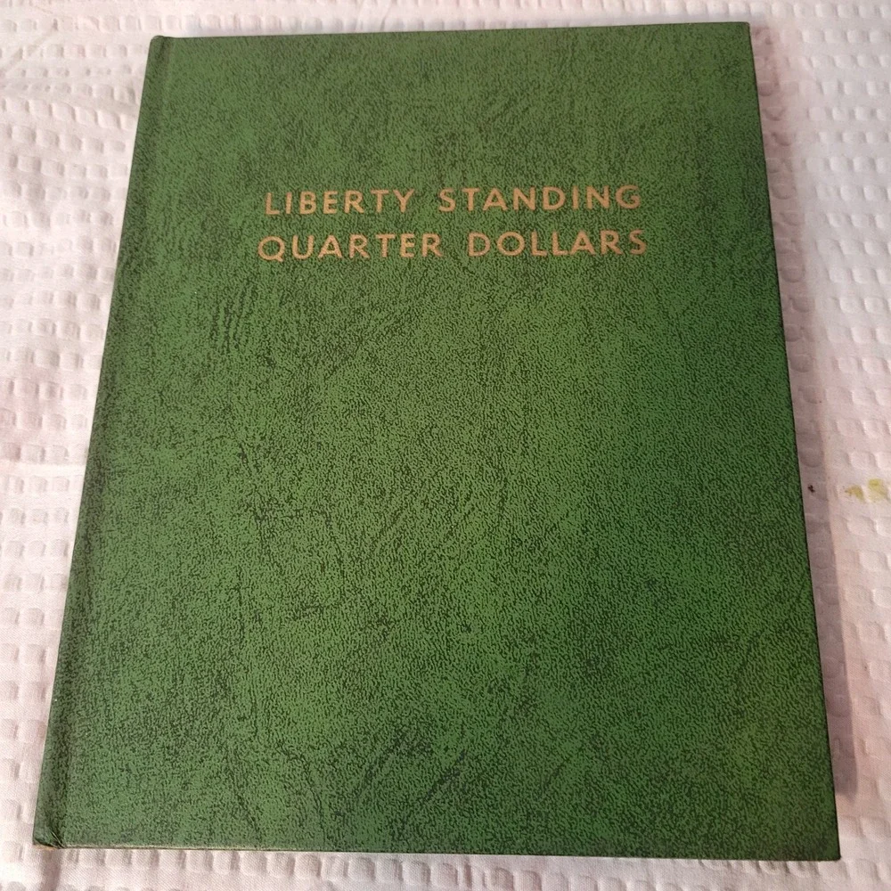 Vintage Whitman Liberty Standing Quarter Dollars Coin‎ Folder No 9244 1916-1930